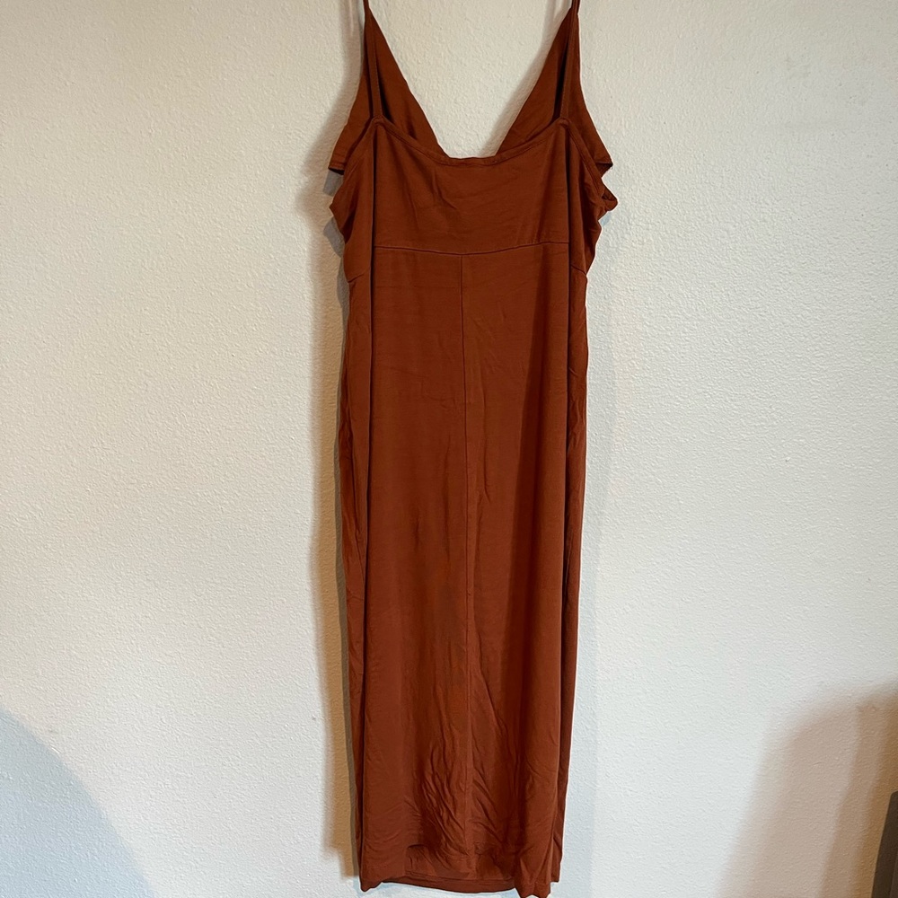 ASOS DESIGN Cami Cowl Neck Midi Dress - Picture 3 of 5